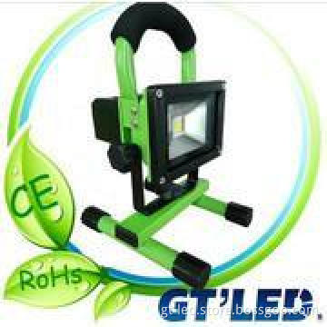 10W rechargeable LED lamp flood light